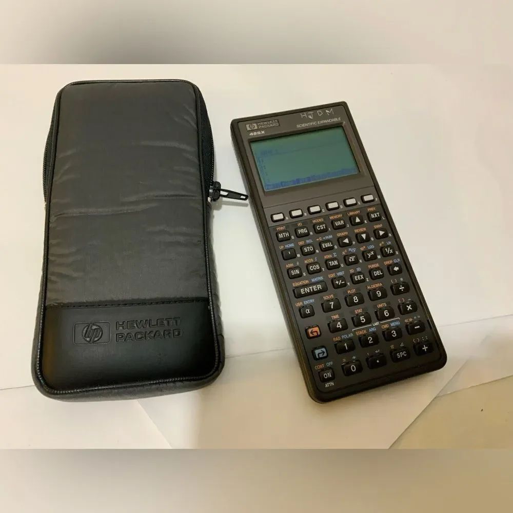 Vintage Hewlett Packard HP 48SX Graphing Calculator